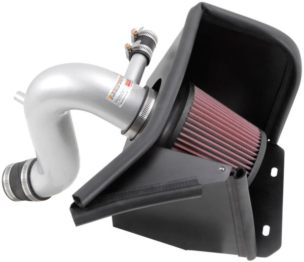 K&N 69 Series Typhoon Performance 13 Chrysler/Dodge 200/Avenger 2.4L Silver Cold Air Intake Kit - 69-2549TS for 2012-2014 Dod