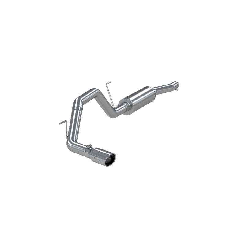 MBRP 2004-2006 Nissan Titan 5.6L EC/CC Cat Back Single Side - S5400AL