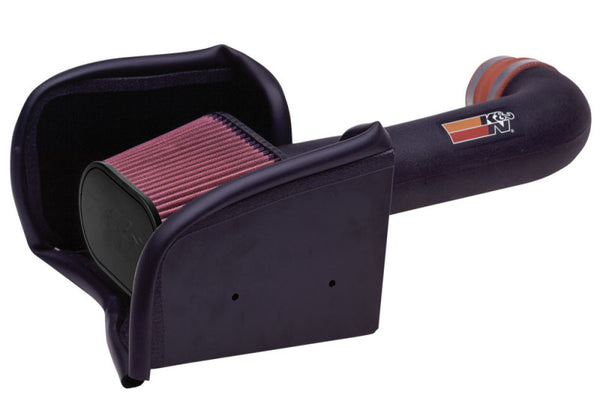K&N 00-04 Dodge Dakota/Durango V8-4.7L Performance Intake Kit - 57-1516 for 2000-2004 Dodge Dakota - front view