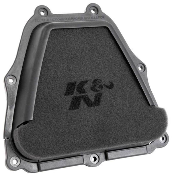 K&N 18-19 Yamaha YZ450F Replacement Air Filter - YA-4518XD for 2018-2022 Yamaha YZ450F - front view