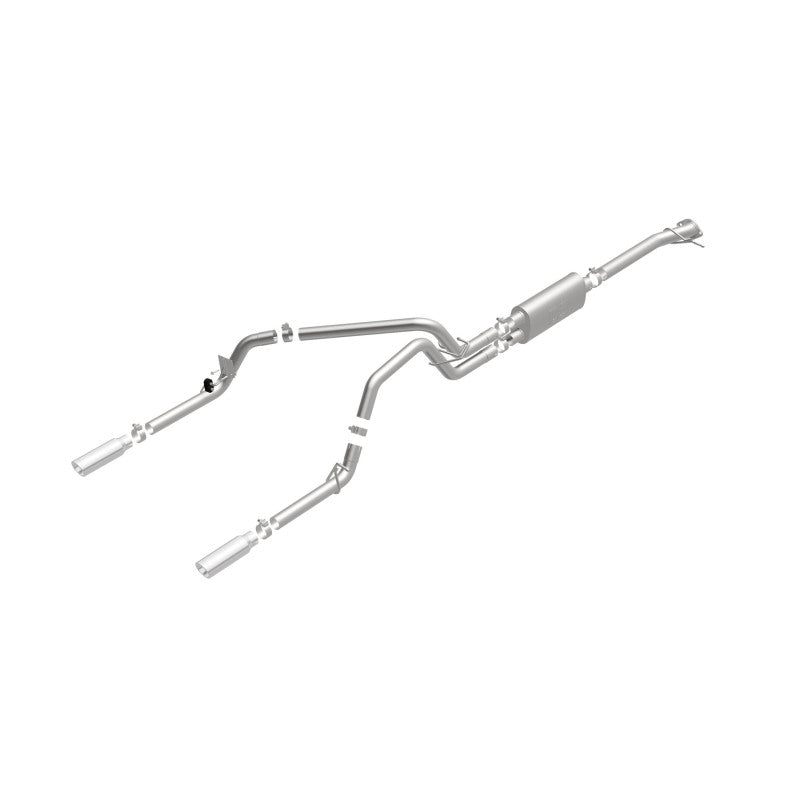 MagnaFlow Stainless Cat-Back Exhaust 2015 Chevy Colorado/GMC Canyon Dual Split Rear Exit 3.5in - 19019
