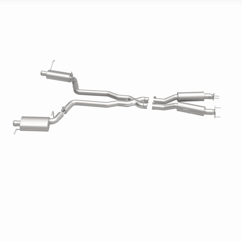 MagnaFlow 12 Jeep Grand Cherokee V8 6.4L Dual Split Rear Exit Stainless Cat Back Performance Exhaust - 15064