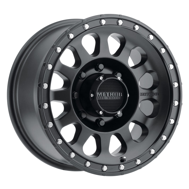 Method MR315 18x9 +18mm Offset 8x6.5 130.81mm CB Matte Black Wheel - MR31589080518