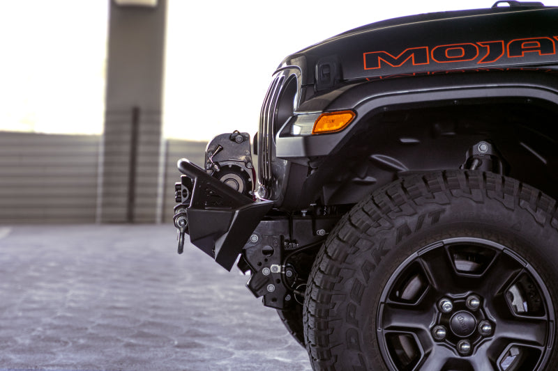 DV8 Offroad 07-23 Jeep Wrangler JK/JL &amp; Gladiator JT FS-1 Series Stubby Front Bumper - FBJL-11