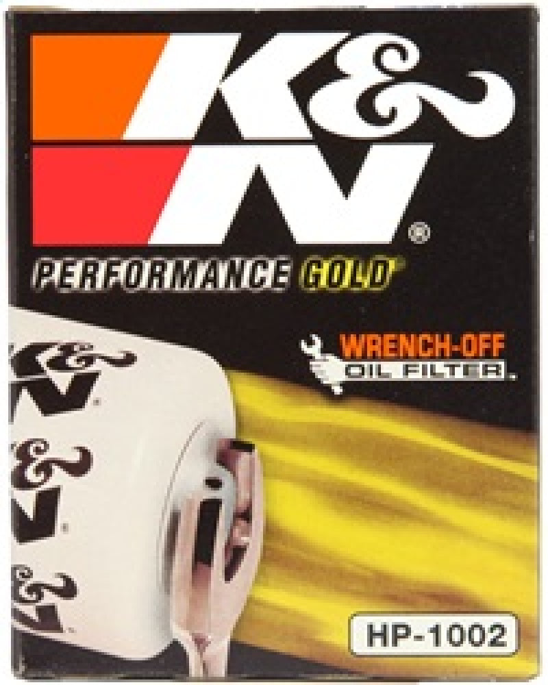 K&amp;N Performance Gold Oil Filter - HP-1002
