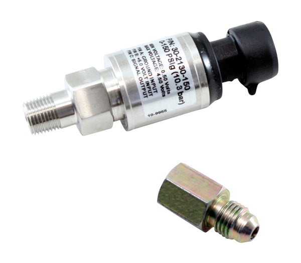 AEM 10 BAR MAP or 150 PSIG Stainless Steel Sensor Kit - 30-2130-150 by AEM