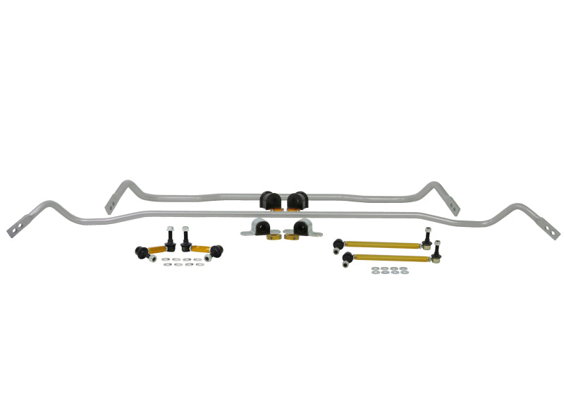 Whiteline 18-19 Kia Stinger (Incl. GT/GT1/GT2/Premium) Front &amp; Rear Swaybar Kit w/Endlinks