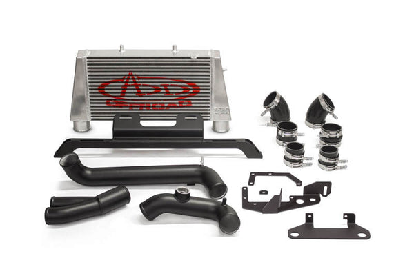 Addictive Desert Designs 17-18 Ford F-150 Raptor aFe Intercooler Upgrade Kit - IC1650KIT for 2017-2020 Ford F 150 - front vie