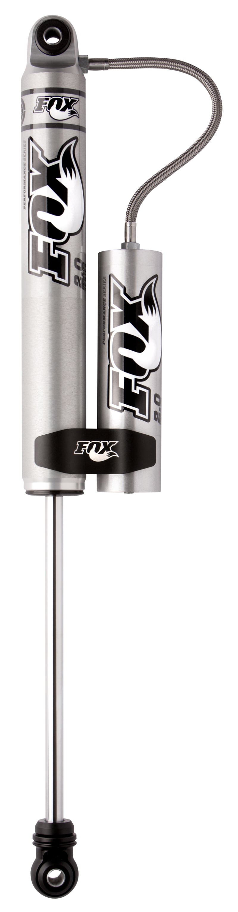 Fox 97-06 Jeep TJ 2.0 Perf Series 10.1in Smooth Bdy Remote Res. Front Shock / 3-4.5in &amp; 2-3.5in Lift - 985-24-108