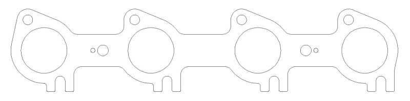 Cometic 91-01 Ford 4.6L SOHC / 99+ 5.4L Triton .030 inch MLS Exhaust Gaskets (Pair) - C5853-030