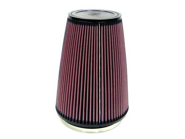 K&N Filter Universal Rubber Filter 6 inch Flange 7.5 inch Base 5 inch Top 10 inch Height - RU-3280 by K&N Engineering - front