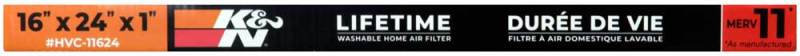 K&N HVAC Filter - 16 x 24 x 1 - HVC-11624