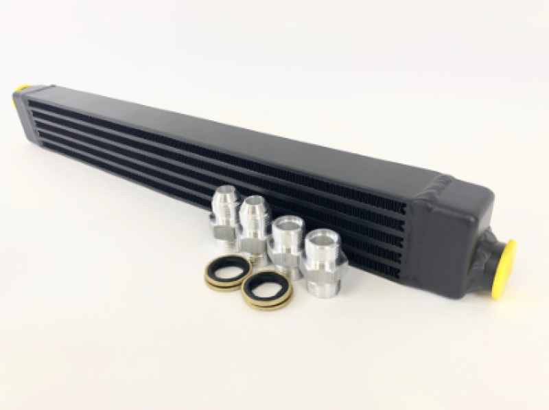 CSF 82-94 BMW 3 Series (E30) High Performance Oil Cooler w/-10AN Male &amp; OEM Fittings - 8092