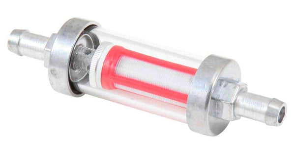 K&N 5/16in x 3/8in Universal Replacement In-Line Fuel Filter - 81-0300 by K&N Engineering - front view