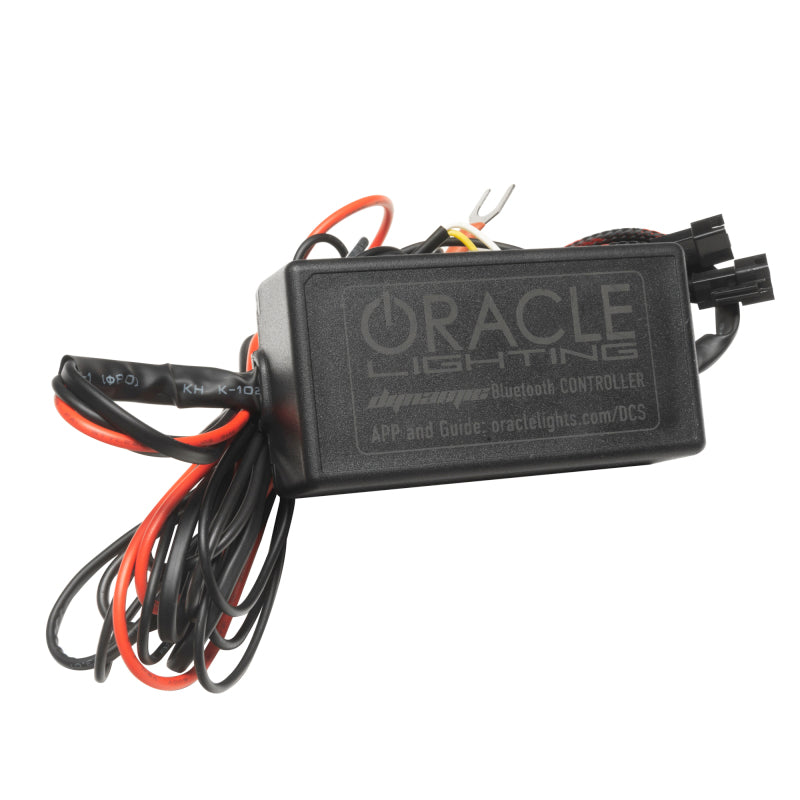 Oracle Lighting 18-23 Ford Mustang Dynamic ColorSHIFT LED Headlights - Black Series - 8204-332