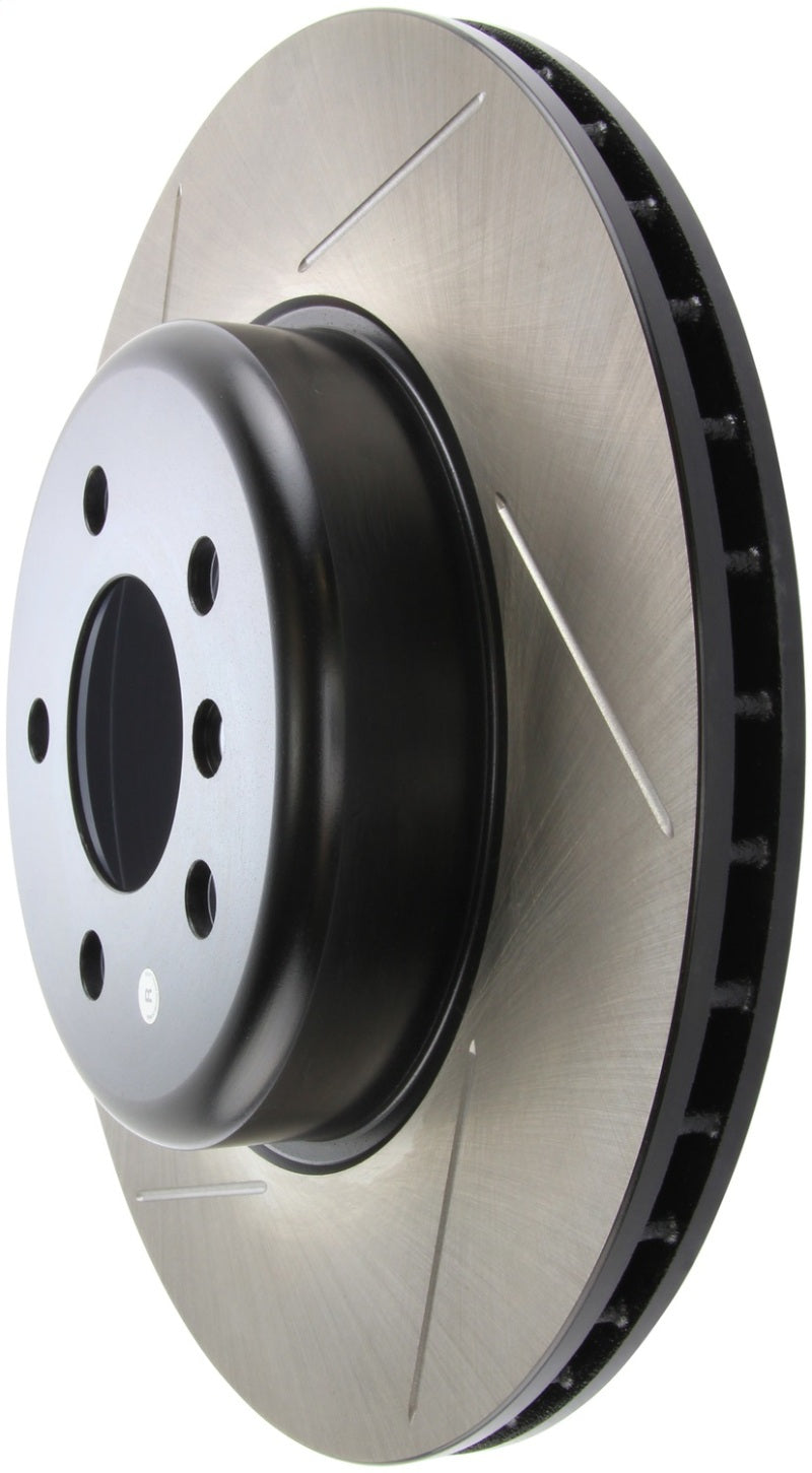 StopTech Sport 14-15 BMW 435i Rear Right Slotted Brake Rotor - 126.34147SR