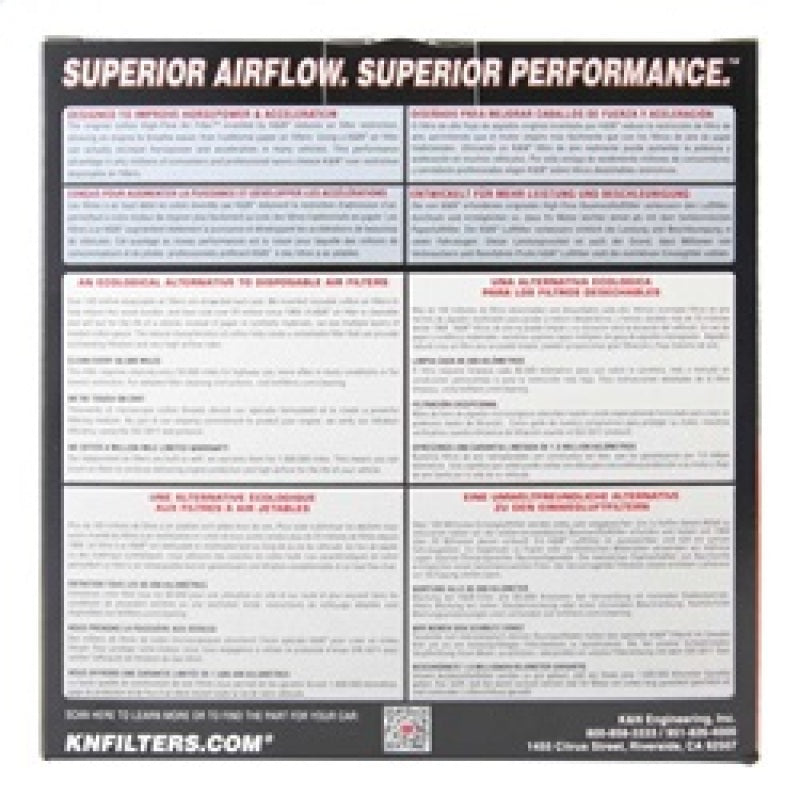 K&N Replacement Air Filter 03-05 Honda VTX1300C/S/R 1284 / 06-09 VTX1300C/R/S/T 1300 - HA-1330 for 2004-2009 Honda VTX1300C -