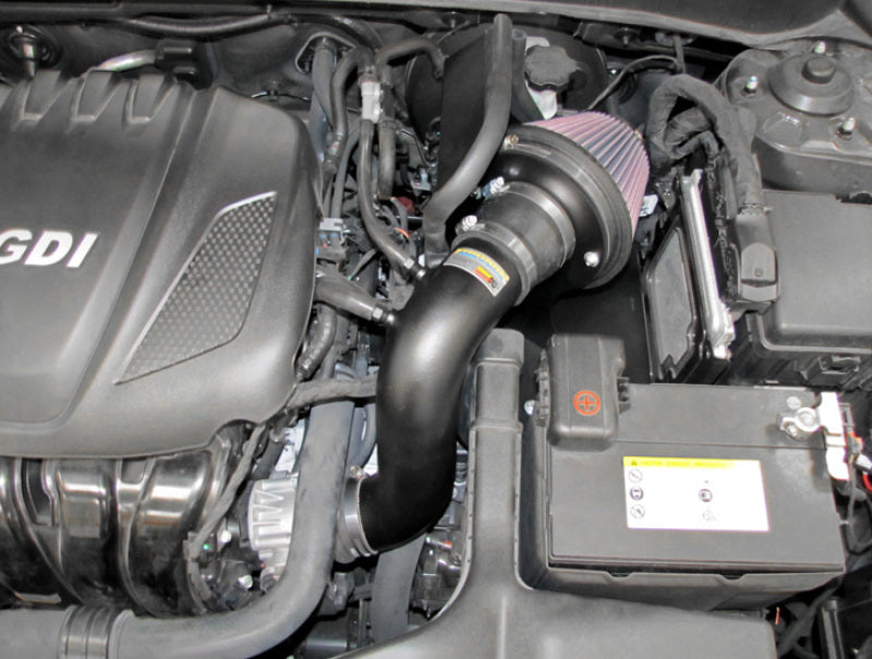 K&N 11-14 Hyundai Sonata 2.4L L4/13-15 Kia Optima 2.4L L4 Typhoon Short Ram Intake - 69-5301TTK