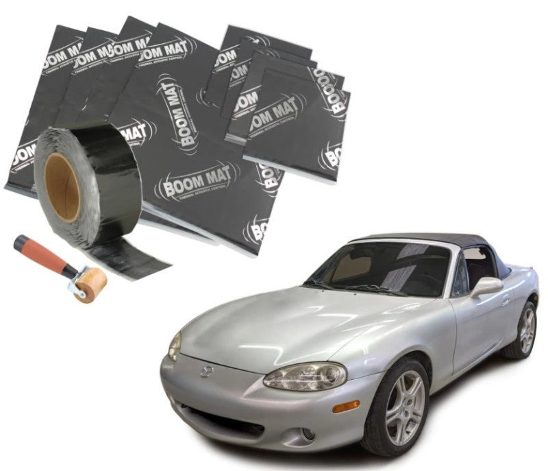 DEI 90-05 Mazda Miata NA &amp; NB Interior Floor Vibration Damping Material Kit - 50600