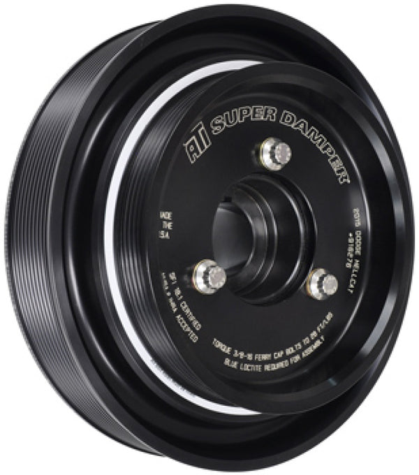 ATI Damper - 5.67in - Alum - 6 Grv - Dodge - 2011+ - 15 Percent UD - 5.7L & 6.4L Hemi - VVT - 1Pc - ATI918487 by ATI
