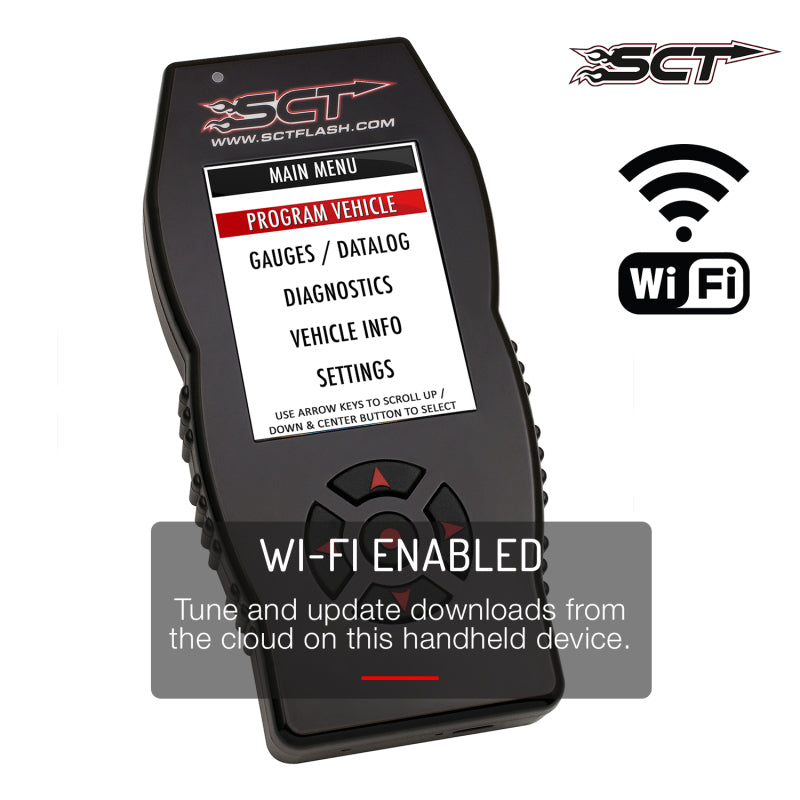 SCT Ford Cars &amp; Trucks (Gas &amp; Diesel) X4 Power Flash Programmer EO Certified - 7015PEO