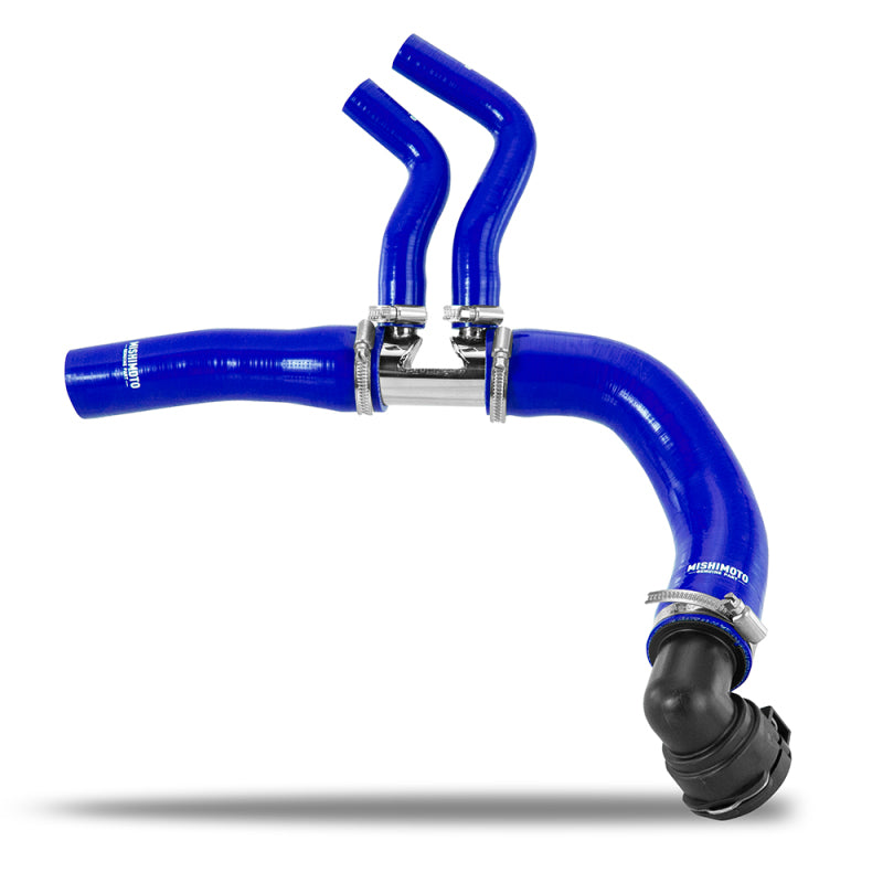 Mishimoto 11-14 Ford F-150 3.5L EcoBoost / 2.7L V6 Silicone Coolant Hose Kit - Blue - MMHOSE-F35T-11BL