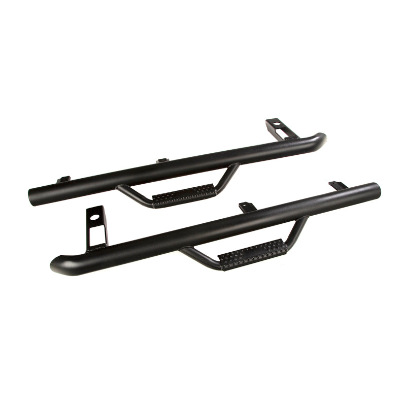 Rugged Ridge Spartan Nerf Bar Textured Black 97-06 Jeep Wrangler TJ - 11596.11