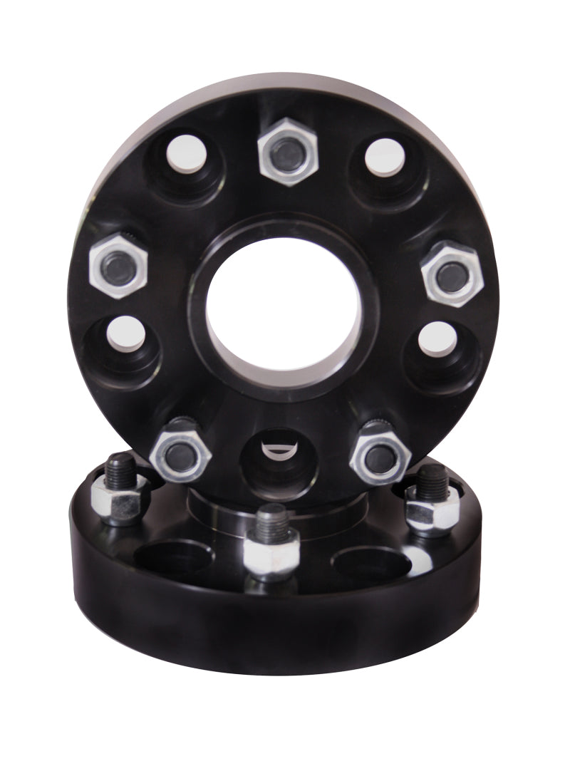 Rugged Ridge Wheel Spacers 1.5in 5 x 4.5in Bolt Pattern - 15201.08 for 1987-2006 Jeep Wrangler - front view