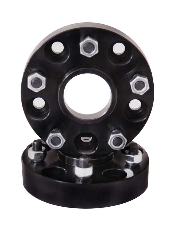 Rugged Ridge Wheel Spacers 1.5in 5 x 4.5in Bolt Pattern - 15201.08 for 1987-2006 Jeep Wrangler - front view