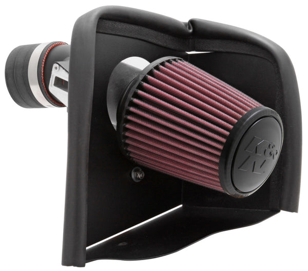 K&N 09 Honda Fit 1.5L Typhoon Short Ram Intake - 69-1017TTK for 2009-2013 Honda Fit - front view