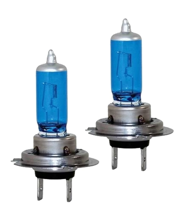 Hella Optilux H7 100W XB Extreme Blue Bulbs (Pair) - H71070307 for 2008-2013 Volkswagen GTI - front view