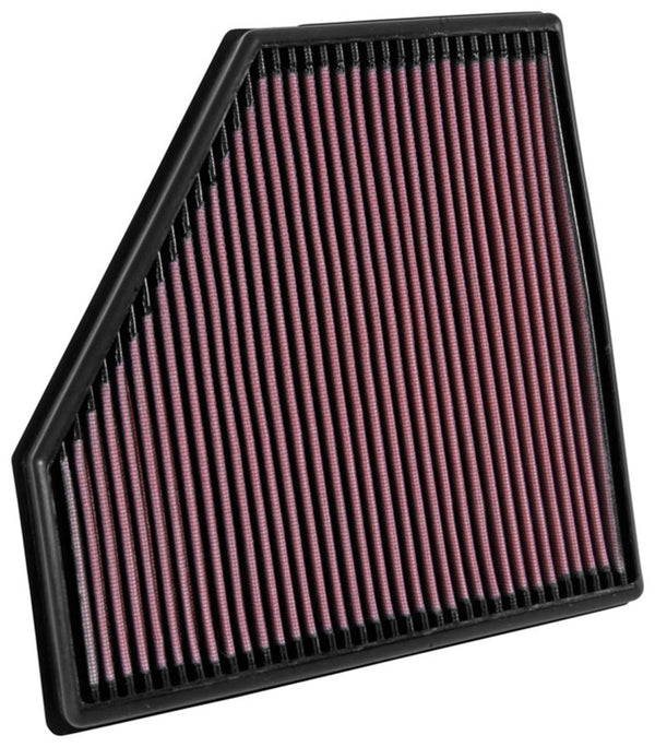 K&N Replacement Air Filter BMW F/G Series 2.0L - 33-3051 for 2017-2021 BMW 2 Series - front view