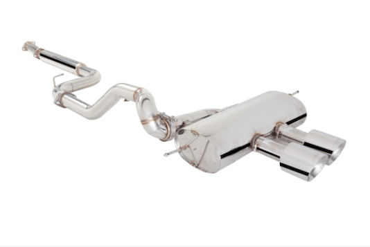 2013-2018 Ford Focus ST XForce 3" Stainless Cat-Back Exhaust System With VAREX Muffler - Xforce- ES-FST16-VMK-CBS