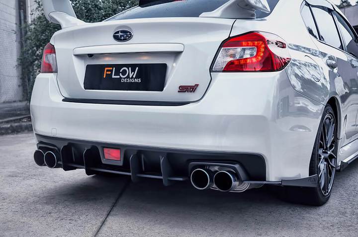 2015+ Subaru WRX-STI Flow Designs Flow-Lock Rear Diffuser - FlowDesigns-VAVALDF
