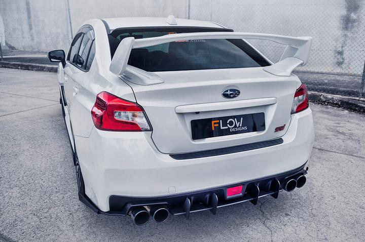 2015+ Subaru WRX-STI Flow Designs Flow-Lock Rear Diffuser - FlowDesigns-VAVALDF