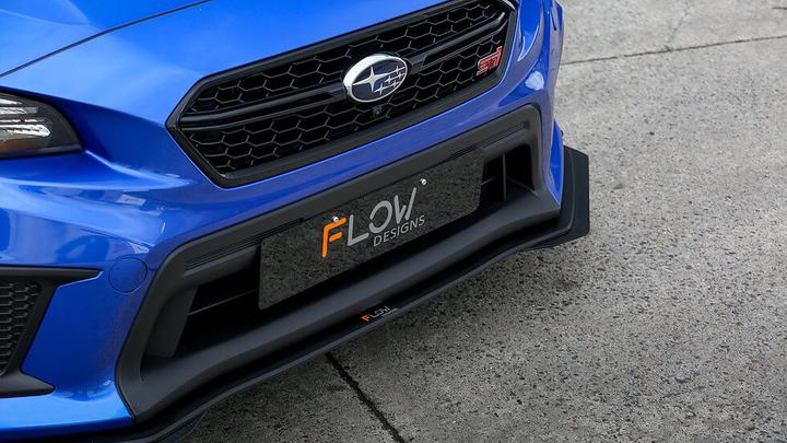 2015+ Subaru WRX-STI Flow Designs Front Splitter Extensions (Pair) - FlowDesigns-VAFEX