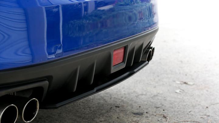 2015+ Subaru WRX-STI Flow Designs Rear Under Spoiler WIth Chassis Mounts &amp; Rear Extension - FlowDesigns-VAVAL
