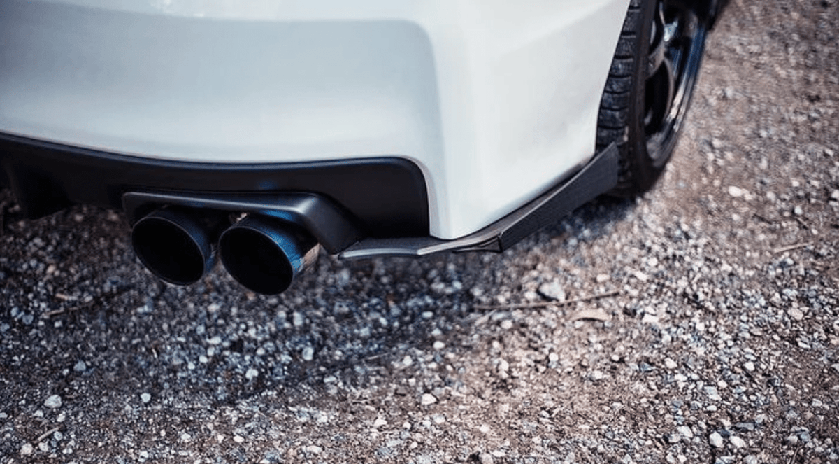 2015+ Subaru WRX-STI Flow Designs WRX-STI Full Splitter Set (V2 Splitter- Winglet B- Flow-Lock Rear Diffuser) - FlowDesigns-VAPK2BFL