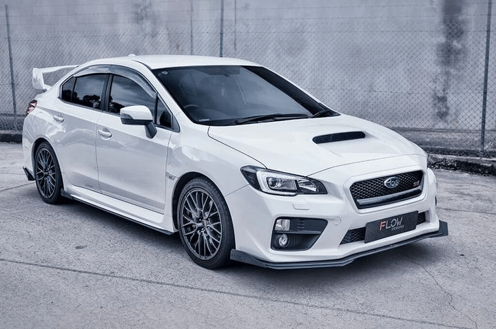 2015+ Subaru WRX-STI Flow Designs WRX-STI Full Splitter Set (V2 Splitter- Winglet B- Flow-Lock Rear Diffuser) - FlowDesigns-VAPK2BFL