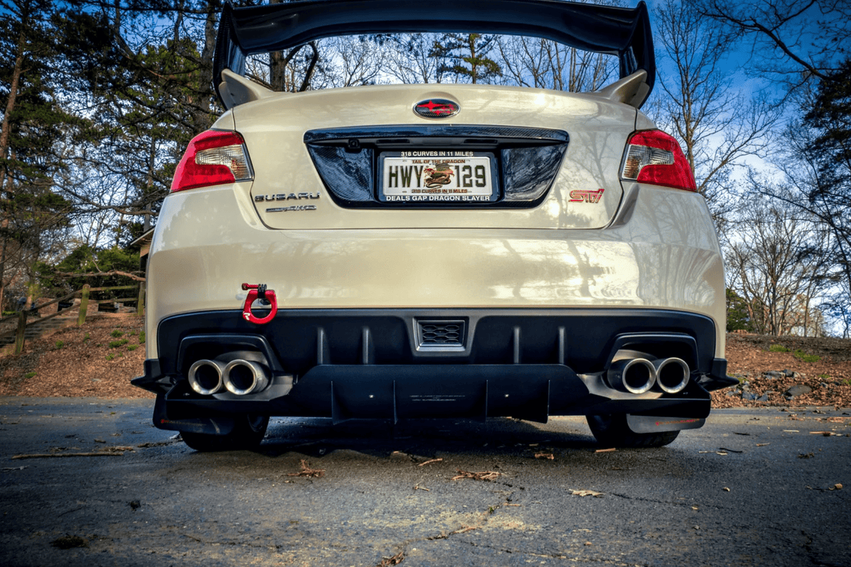 2015+ Subaru WRX-STI Non-Aggressive Rear Diffuser - Verus-A0025A