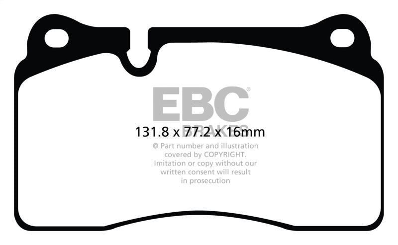 EBC Brakes Redstuff Ceramic Brake Pads - DP32070C