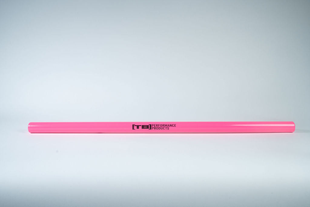 TB Performance Ford Focus RS/ST Bundle: Front Strut Bar, Rear(trunk) Strut Bar &amp; Crash Bar (neon) PINK