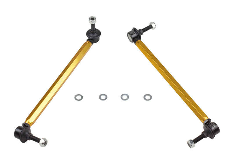 Whiteline 02-06 R53 &amp; 06+ R56 Mini Cooper S  Front Swaybar link kit-adjustable ball end links - KLC105