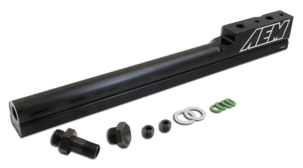 AEM 94-01 Integra Black Fuel Rail - 25-100BK for 1990-2002 Honda Accord