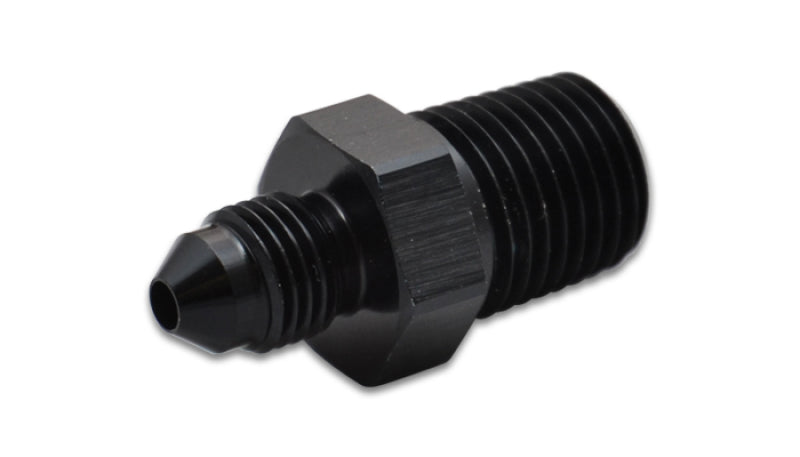 Vibrant Straight Adapter Fitting Size -3AN x 1/4in NPT - 10176