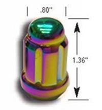 Gorilla Automotive Cone Seat Small Diameter Acorn Lug Nuts - Prizm Light