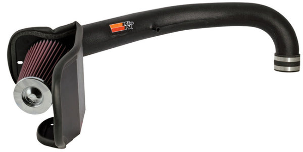 K&N 97-06 Jeep Wrangler L6-4.0L Performance Intake Kit - 57-1514-1 for 1997-2006 Jeep Wrangler - front view