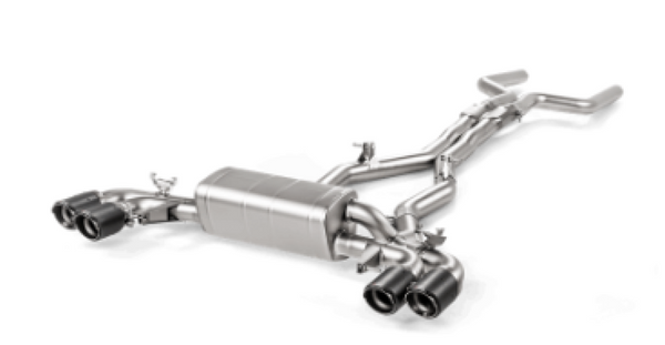 Akrapovic 18+ BMW M5 (F90) Evolution Line Cat Back (Titanium) (Req. Tips) - S-BM/T/2H for 2018-2020 BMW M5