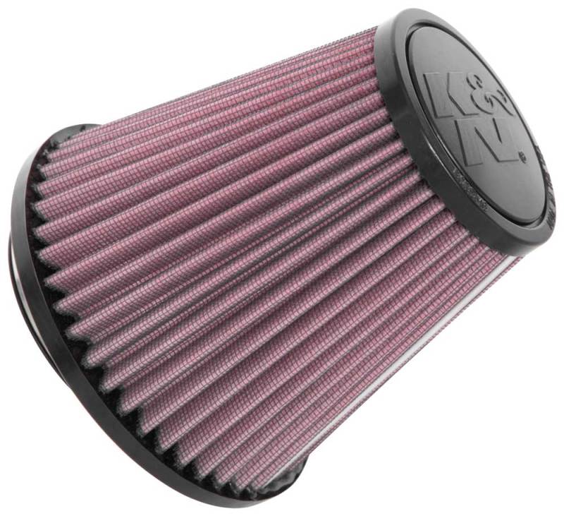 K&N Universal Clamp-On Air Filter 3-1/4in FLG / 5-3/4in B / 3-1/2in T / 5-7/16in H - RU-1637 for 2013-2016 Ford Fusion - fron
