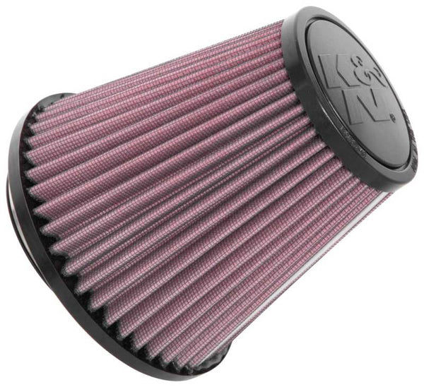 K&N Universal Clamp-On Air Filter 3-1/4in FLG / 5-3/4in B / 3-1/2in T / 5-7/16in H - RU-1637 for 2013-2016 Ford Fusion - fron